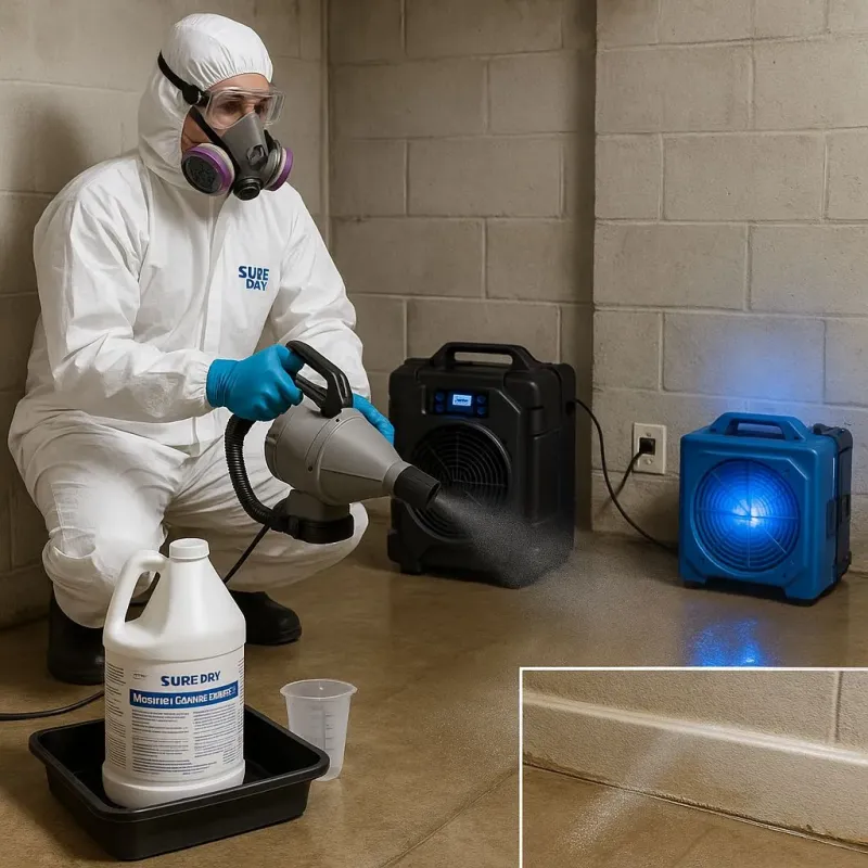 Sanitization and Odor Removal process in Battlement Mesa, CO