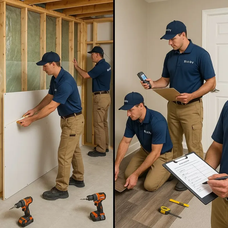 Repairs and Reconstruction process in Battlement Mesa, CO
